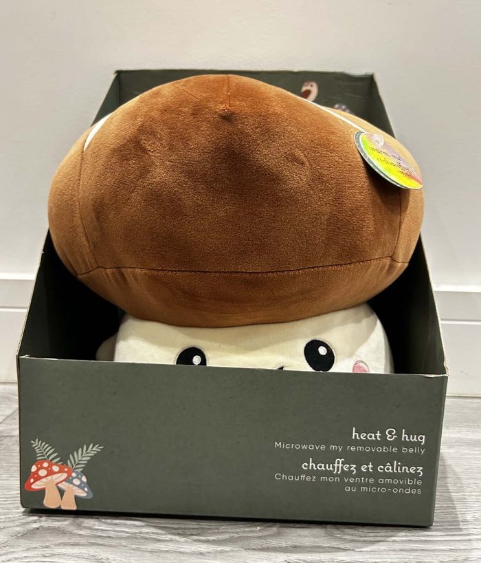 Brown Mushroom - Heat and Hug Smuggle Buddy