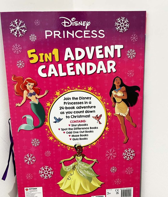 Disney Princess 5 in 1 Advent Calendar - Image 2