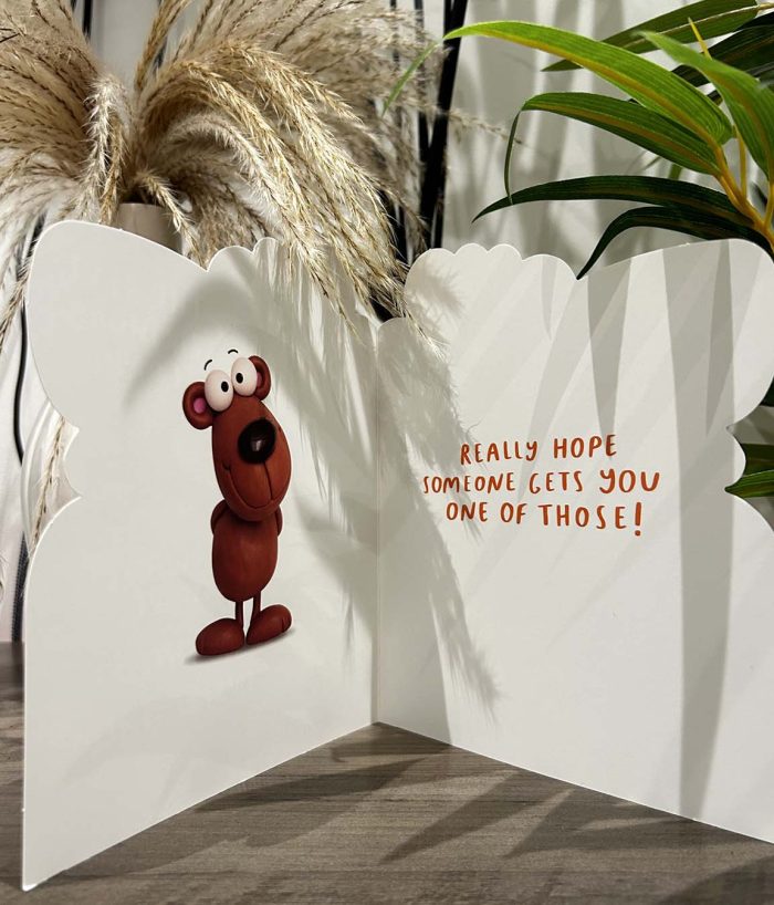 Dog and Money Joke Birthday Card - Image 2