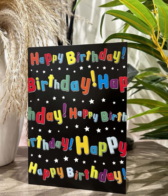 Happy Birthday Card - Wish you all the best