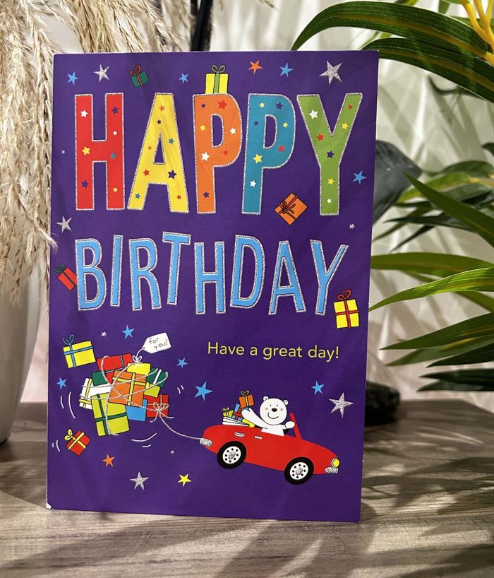 Happy Birthday Card - Have a great day