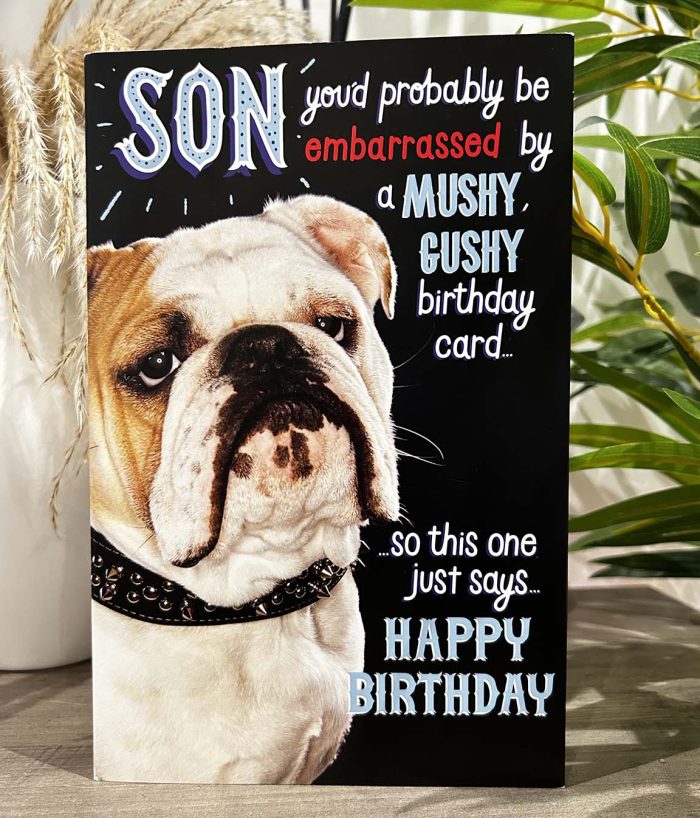 Happy Birthday Son Pop-out Card