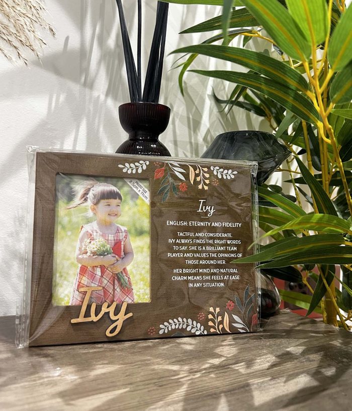 Ivy - Personalised Kids Picture Frame