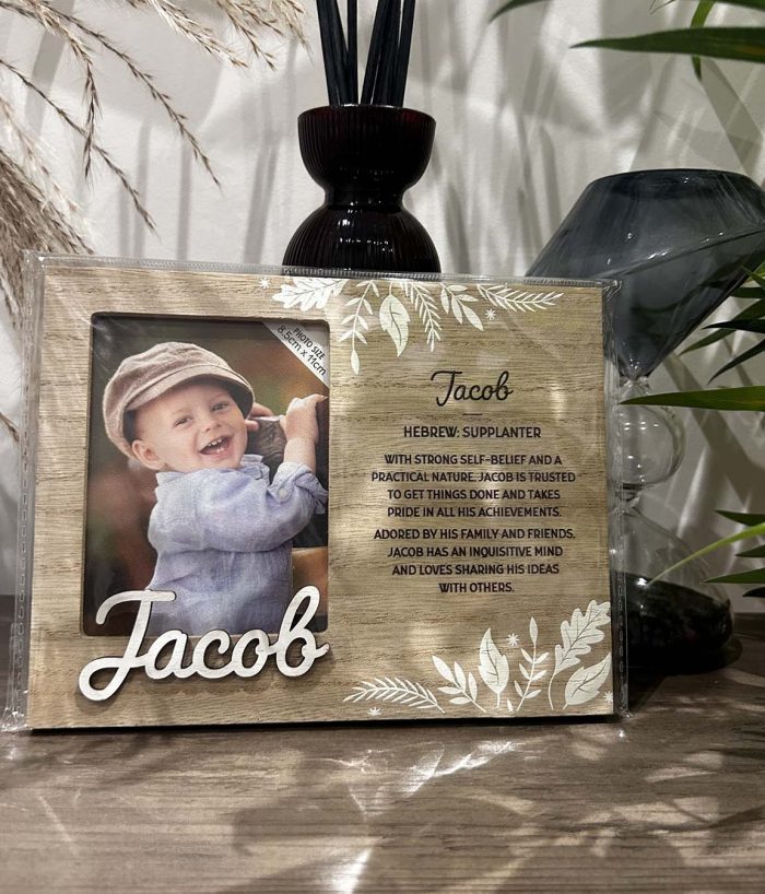 Jacob - Personalised Kids Picture Frame