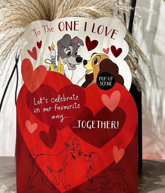 To the one I Love Pop-out birthday card