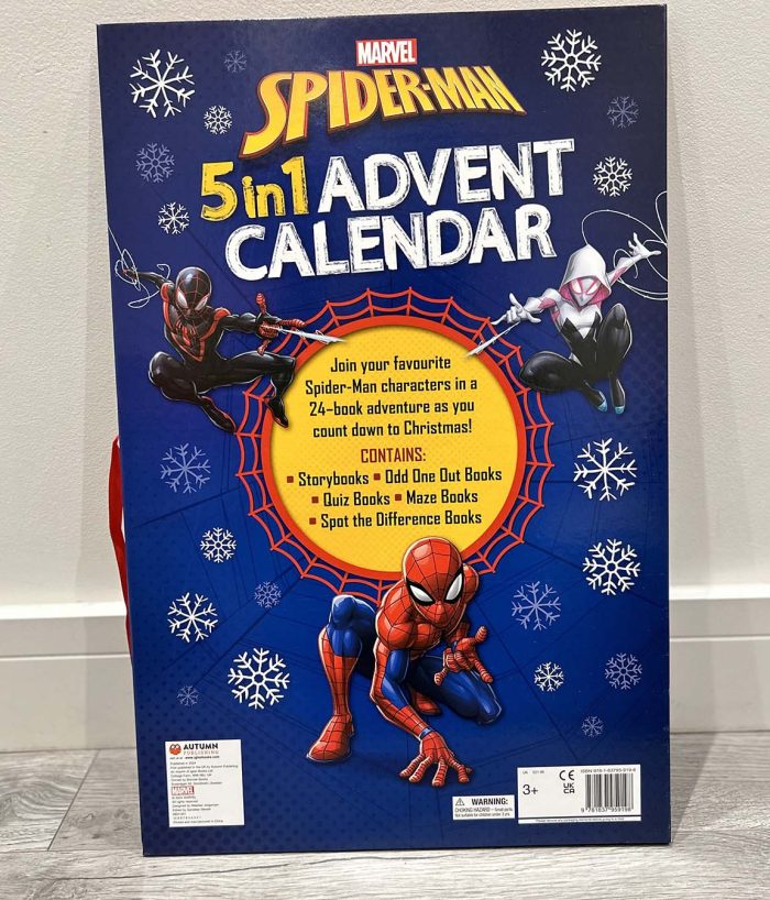 Spiderman 5 in 1 Advent Calendar - Image 2