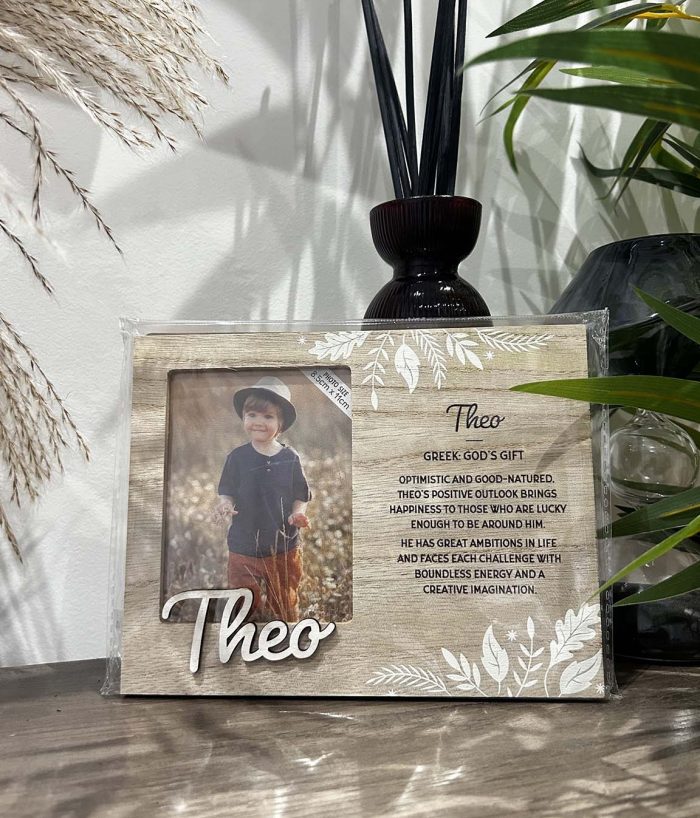 Theo - Personalised Kids Picture Frame