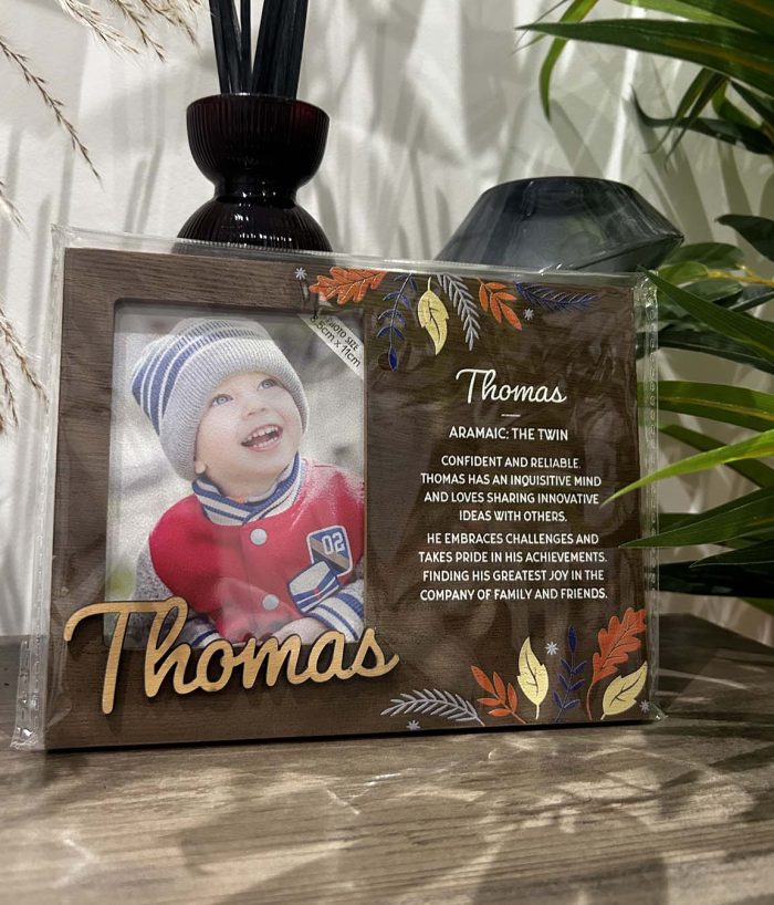 Thomas - Personalised Kids Picture Frame